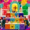 Wooden Day of The Dead Shadow Box Remembrance Picture( Natural)